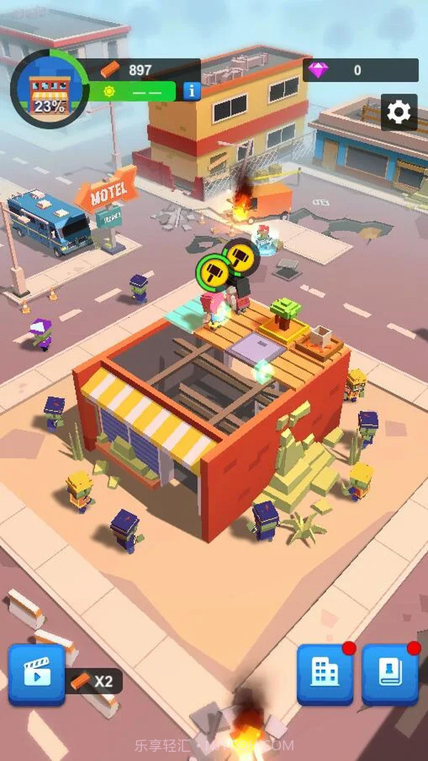 闲置僵尸避难所截图1