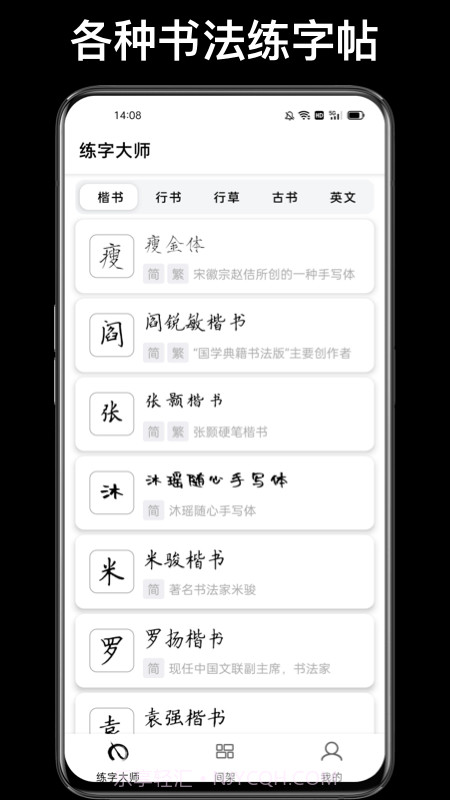 练字临帖大师截图4