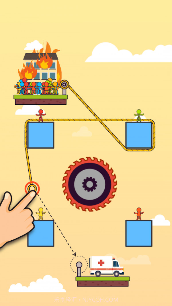 火柴人绳之谜题截图4