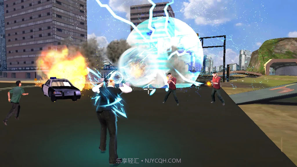 警察绳索英雄城市战斗截图2 警察绳索英雄城市战斗截图2