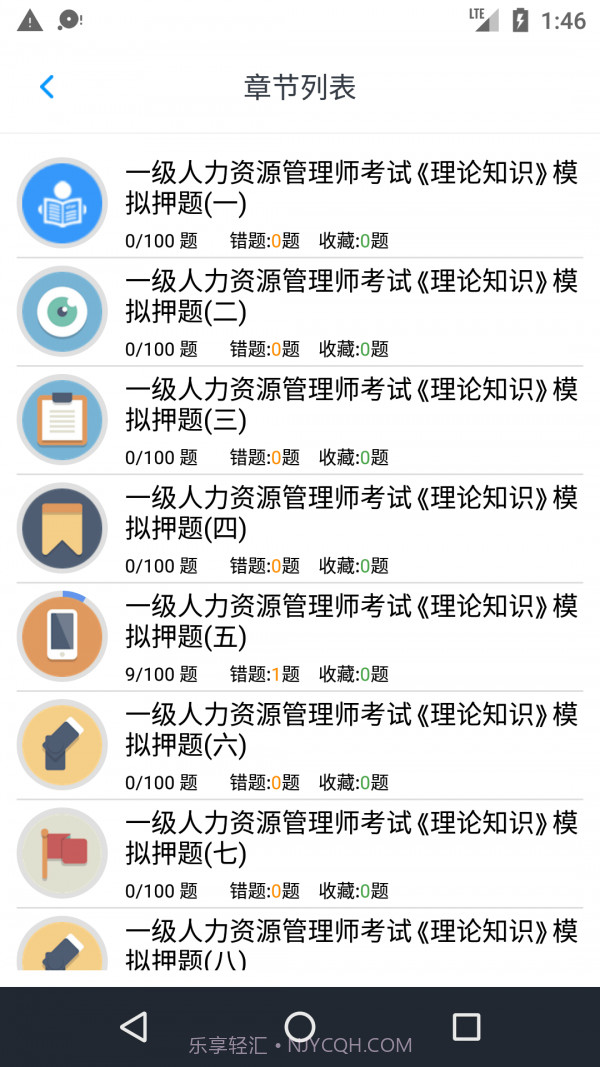 人力资源一级题集截图5