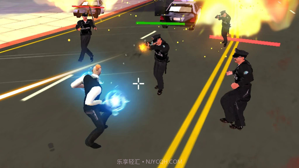警察绳索英雄城市战斗截图1 警察绳索英雄城市战斗截图1