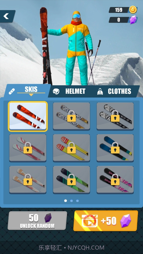 尼克乔治滑雪截图4