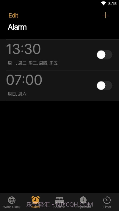 iOS13时钟截图1