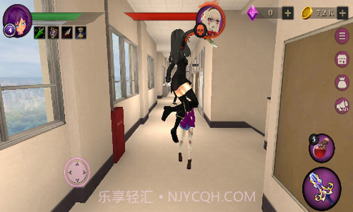 女子高中僵尸模拟器截图1