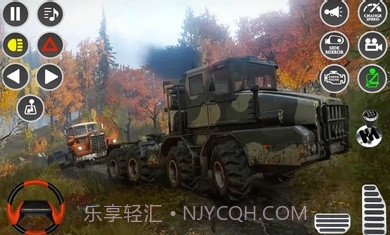 越野陆军货运卡车截图2