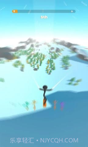 Stickman Snow Ride截图2