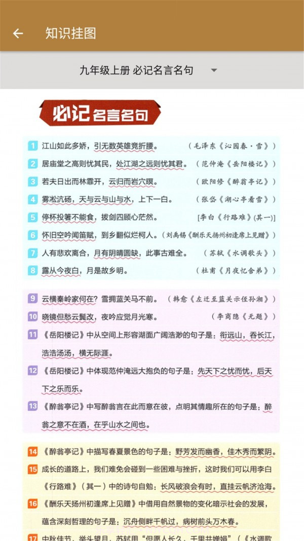 九年级语文帮截图4