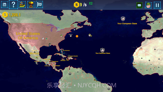 国家球世界大战模拟截图1