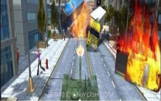 坦克交通破坏截图2