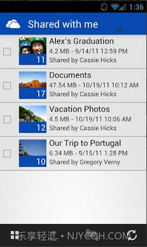 OneDrive(原SkyDrive)截图5 OneDrive(原SkyDrive)截图5