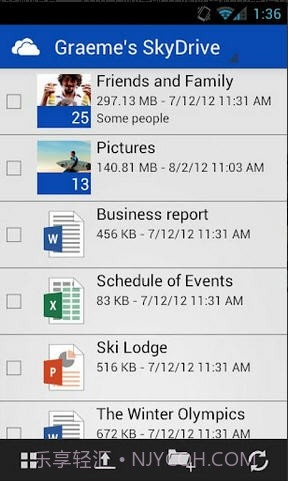 OneDrive(原SkyDrive)截图4 OneDrive(原SkyDrive)截图4