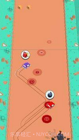 疯狂指尖赛车截图2