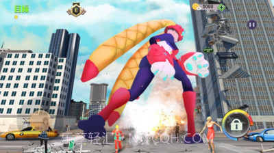 赤脚女巨人破坏城市截图3