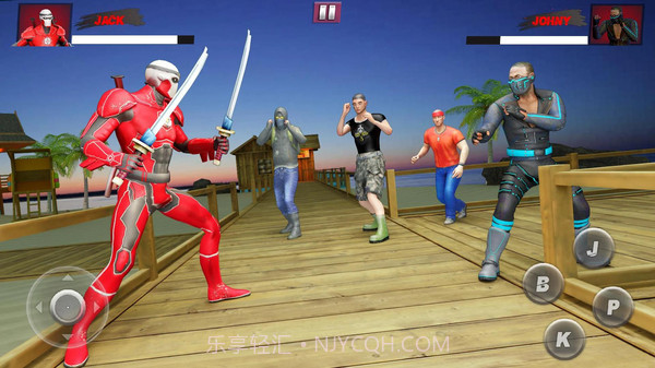忍者超级英雄格斗截图2