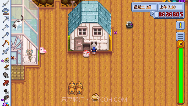 星露谷物语白色美化包截图2 星露谷物语白色美化包截图2