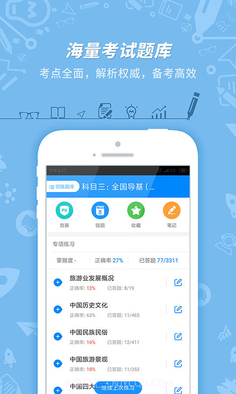 2020导游证考试真题(导游考试全面真题库工具)V7.2.2.0 安卓正式版截图3 2020导游证考试真题(导游考试全面真题库工具)V7.2.2.0 安卓正式版截图3