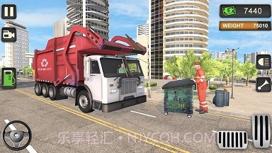 模拟垃圾回收车截图1 模拟垃圾回收车截图1