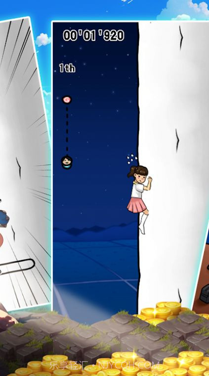 攀岩上升的女孩截图3 攀岩上升的女孩截图3