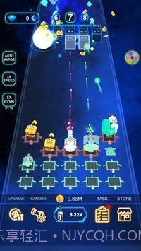 大炮防御科幻闲置截图2