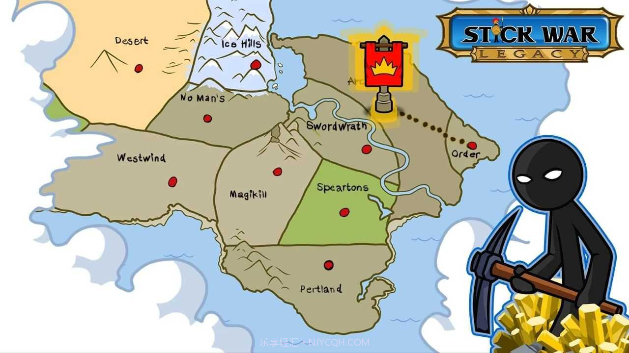 火柴人战争遗产电流皮肤版截图3