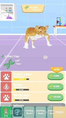 动物进化实验无限版截图1 动物进化实验无限版截图1