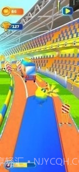 小黄鸭跑酷截图3 小黄鸭跑酷截图3