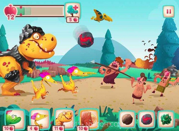 原始人大战恐龙截图1
