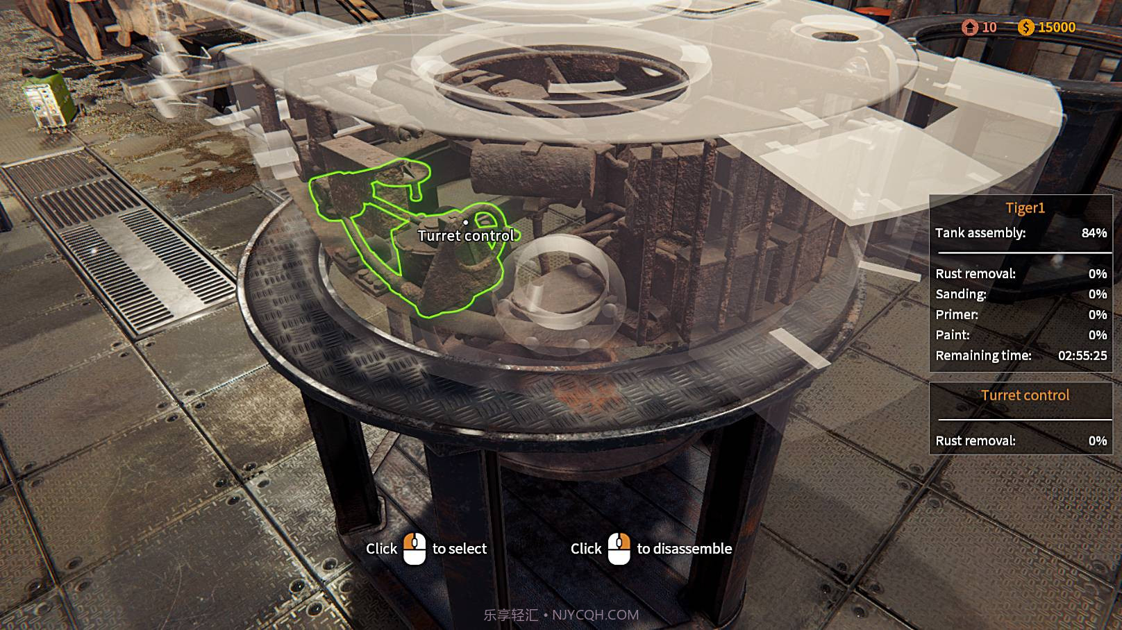 坦克修理模拟器Tank Mechanic Simulator截图13 坦克修理模拟器Tank Mechanic Simulator截图13