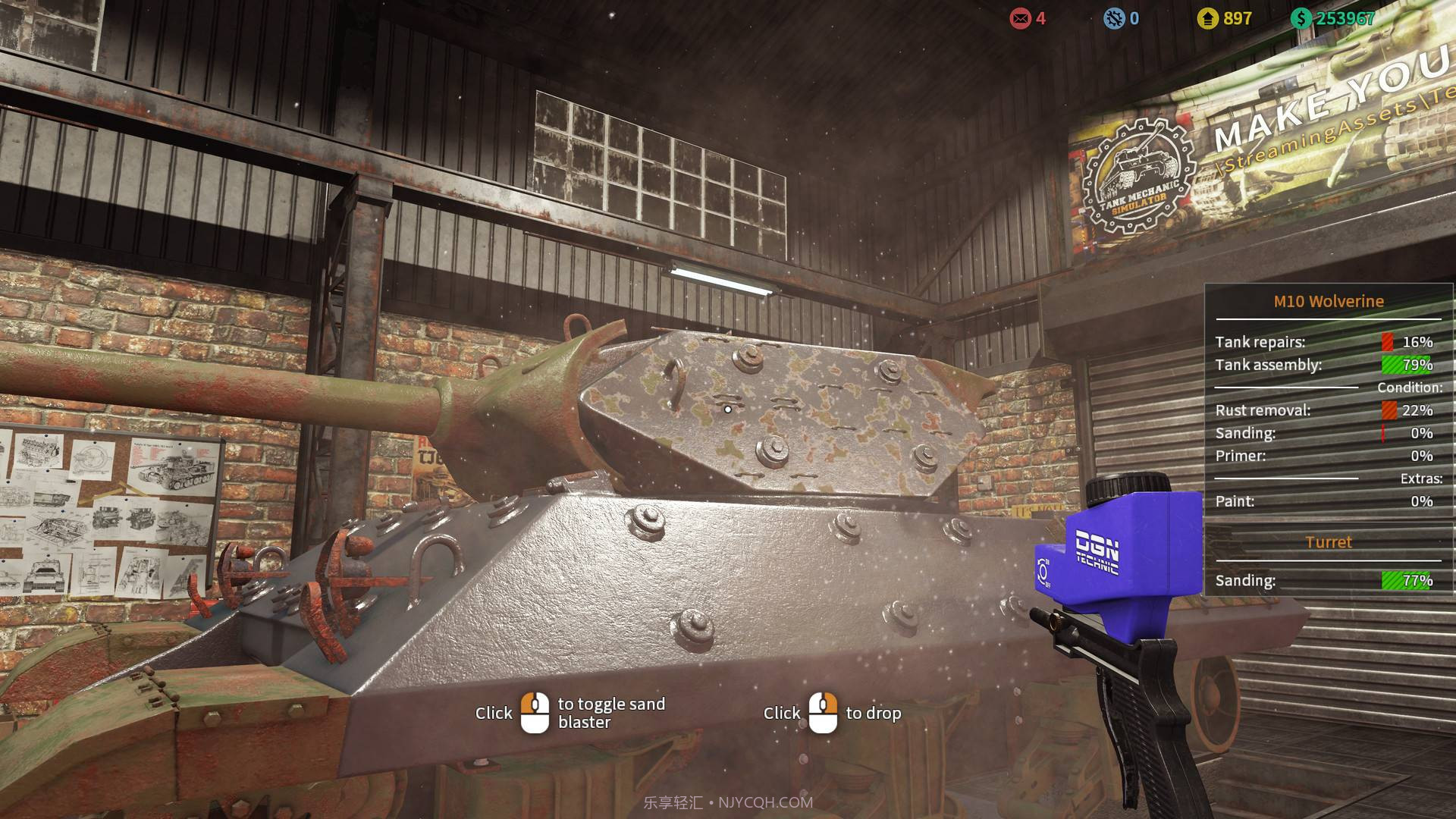 坦克修理模拟器Tank Mechanic Simulator截图29 坦克修理模拟器Tank Mechanic Simulator截图29