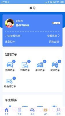 仨文违章查询截图5