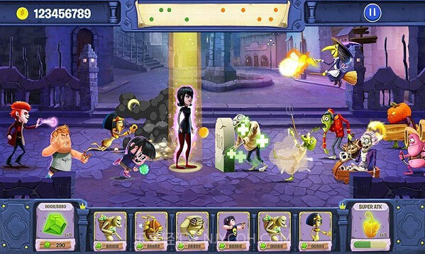 吸血鬼大战僵尸游戏截图1 吸血鬼大战僵尸游戏截图1