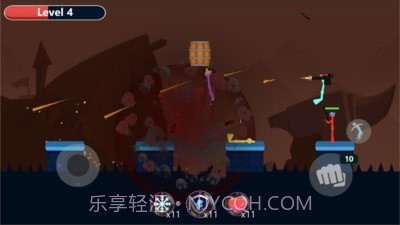 火柴人顶上对决截图4 火柴人顶上对决截图4