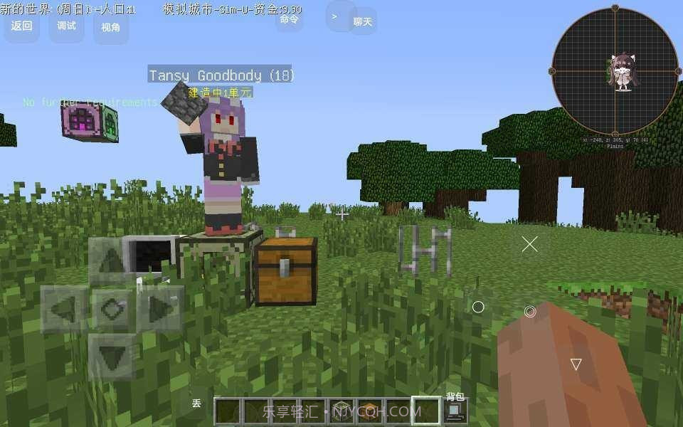 我的世界低配版模拟大都市截图1