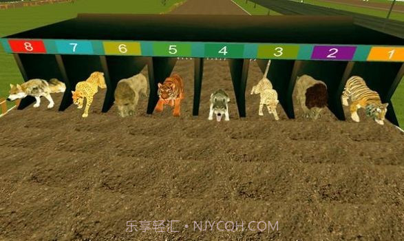 疯狂丛林动物竞速截图3 疯狂丛林动物竞速截图3