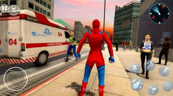 蜘蛛绳英雄邪恶小镇截图3