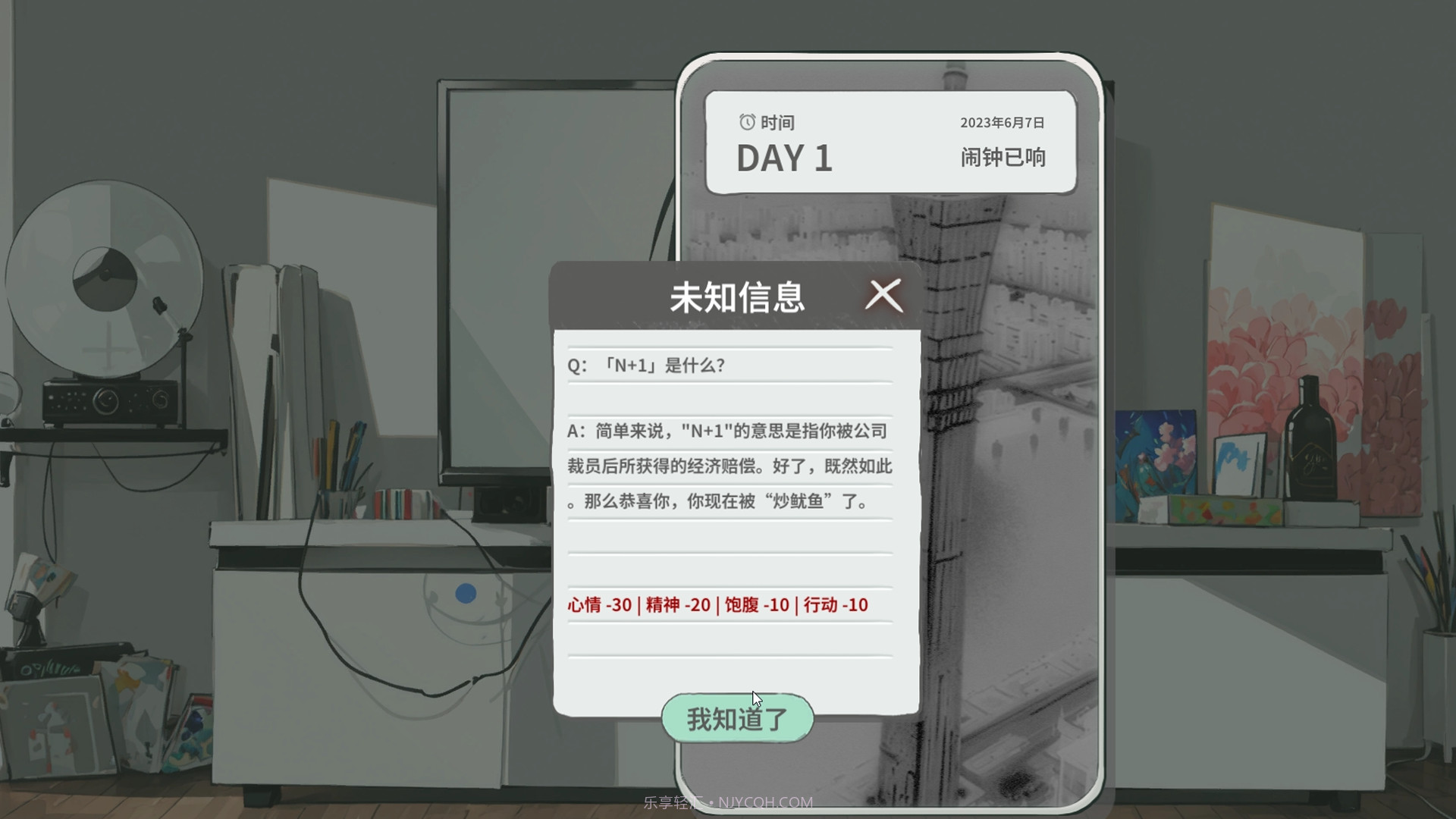 N+1失业青年的新生活截图2 N+1失业青年的新生活截图2