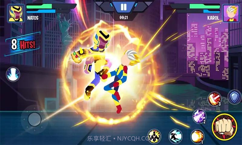 火柴人勇士超级暗影格斗无限金币钻石版截图1 火柴人勇士超级暗影格斗无限金币钻石版截图1