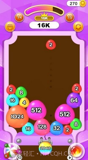 2048玩球球截图2 2048玩球球截图2