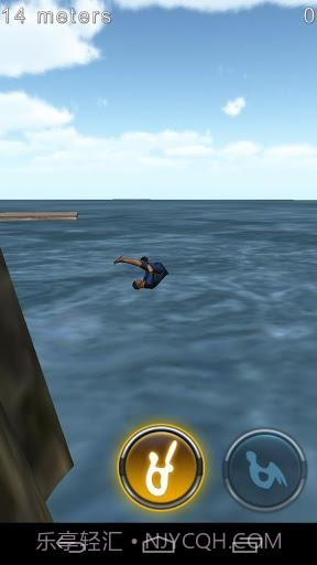 悬崖跳水3D Cliff Diving 3D截图2 悬崖跳水3D Cliff Diving 3D截图2