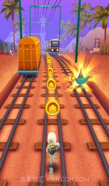 地铁跑酷阿拉伯版截图1 地铁跑酷阿拉伯版截图1