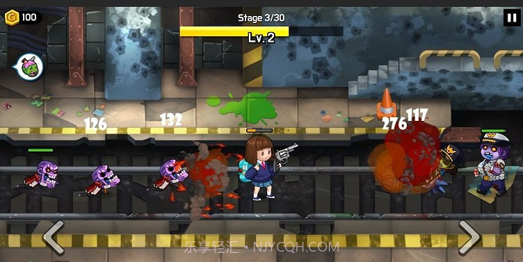 射击女孩打僵尸截图1 射击女孩打僵尸截图1