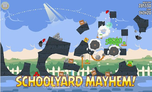 愤怒的小鸟校园版截图3 愤怒的小鸟校园版截图3