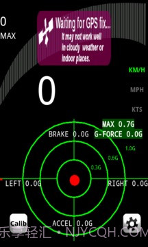 车速表与G力截图3