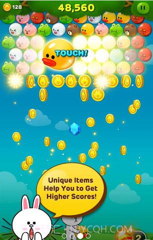 LINE泡泡龙截图3 LINE泡泡龙截图3