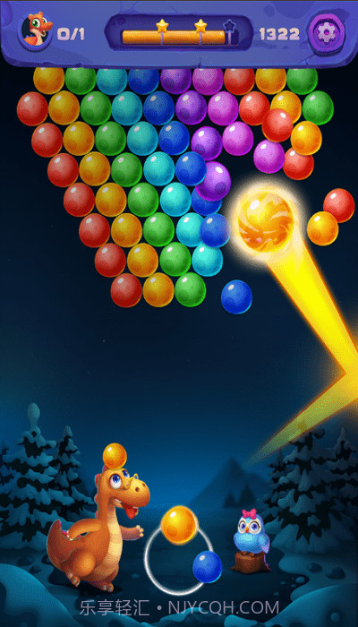 泡泡龙原始恐龙蛋截图2 泡泡龙原始恐龙蛋截图2