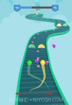 双球扭转跑酷截图4
