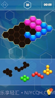 六边形合并挑战截图1 六边形合并挑战截图1