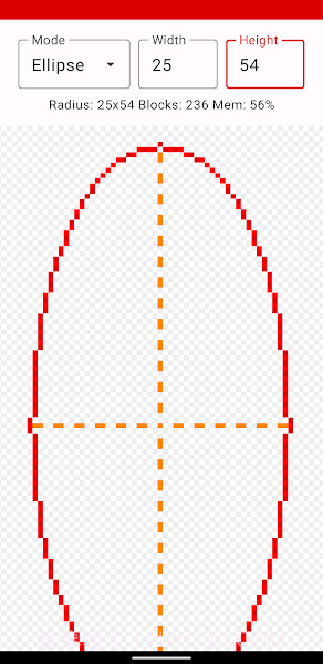 像素圆生成器截图3