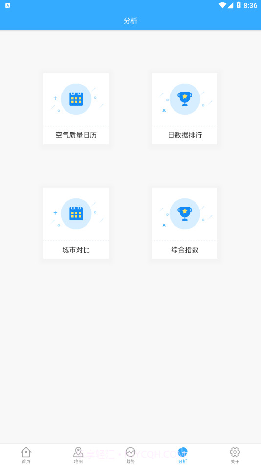 陕西空气质量手机版截图4 陕西空气质量手机版截图4